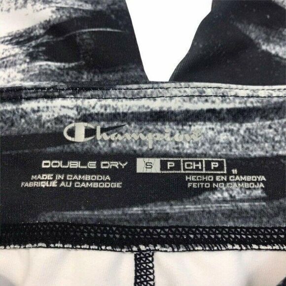 Champion Womens Double Dry Leggings Size Small Gray‎ Capri Workout Pants - Picture 7 of 7